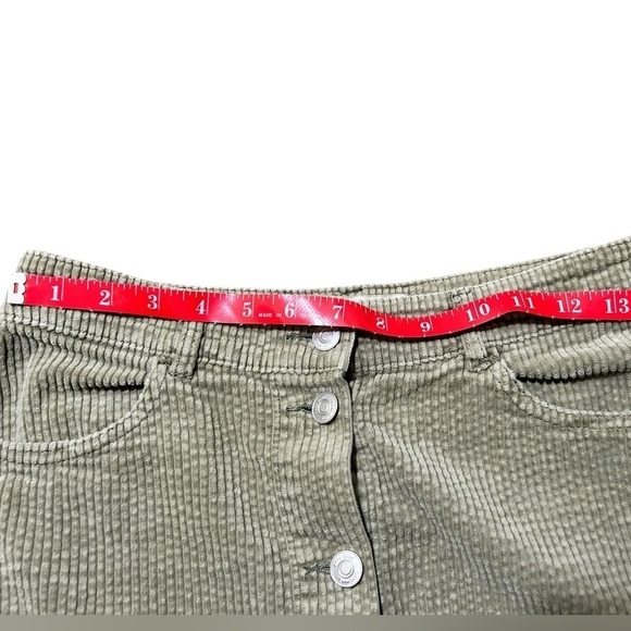 Zara corduroy button down skirt S - Picture 8 of 9